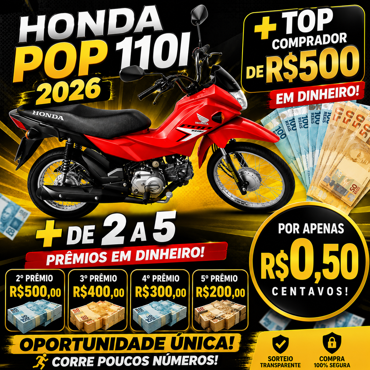 HONDA POP 110I 2026